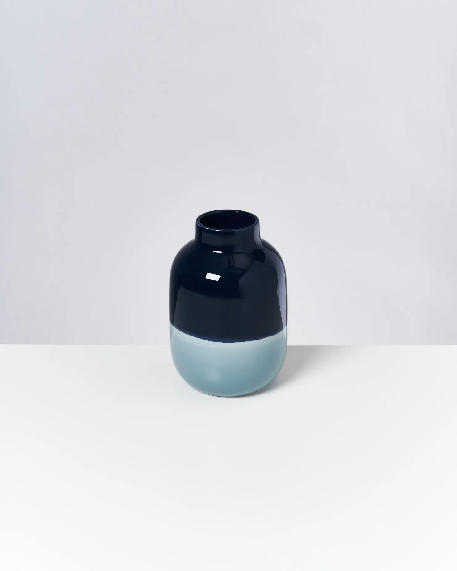 Motel a Miio Mittlere Vasen^Nuno Vase M - Navy Lightblue navy hellblau
