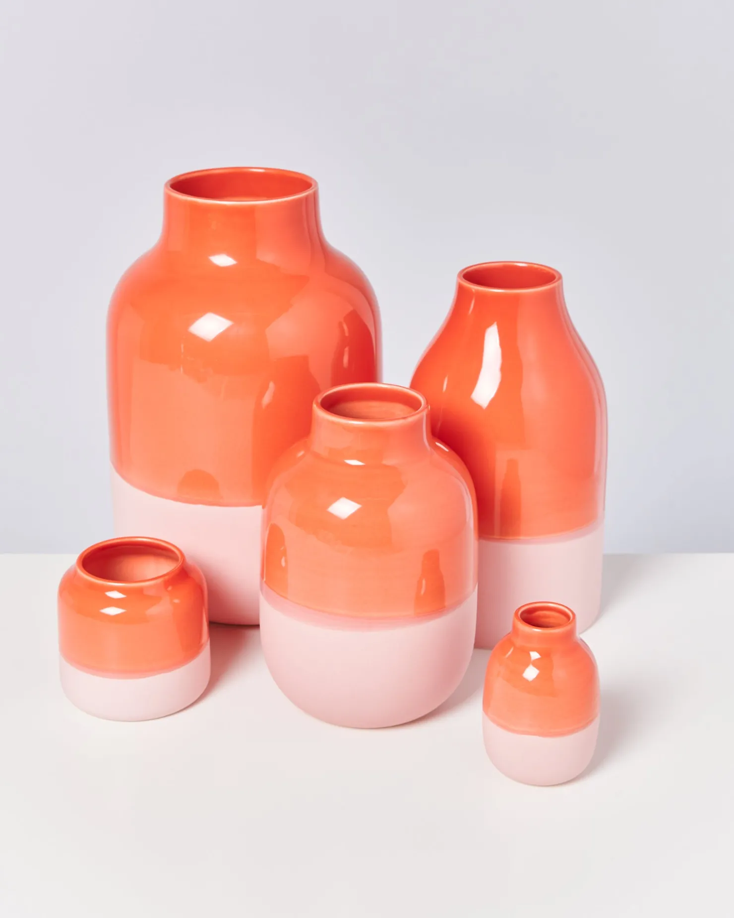 Motel a Miio Mittlere Vasen^Nuno Vase M - Rose Coral rosé coral