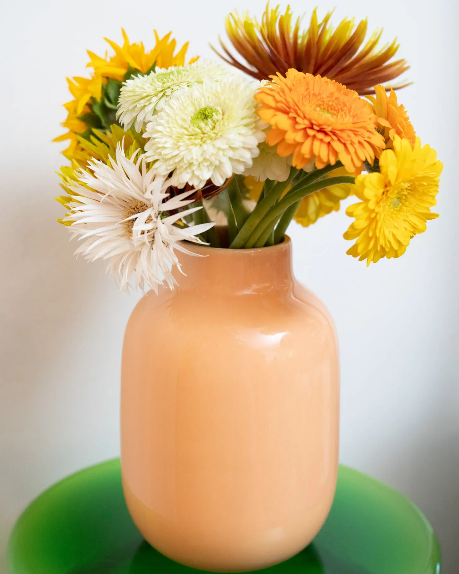 Motel a Miio Mittlere Vasen^Nuno Vase M peach