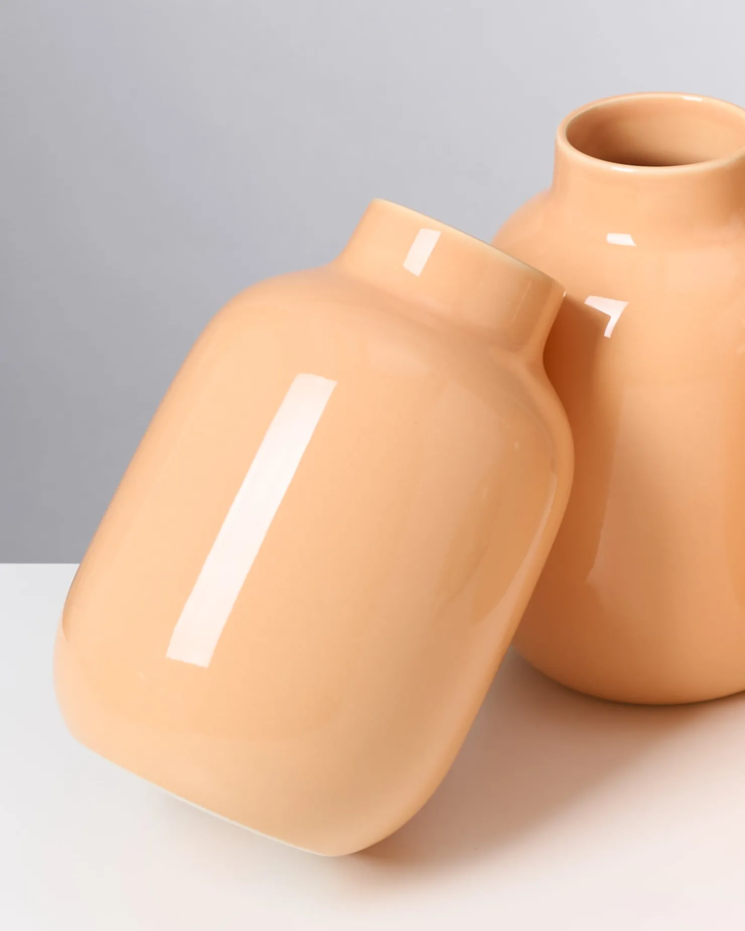 nuno_vase_m_peach_12.webp Motel a Miio Mittlere Vasen^Nuno Vase M peach