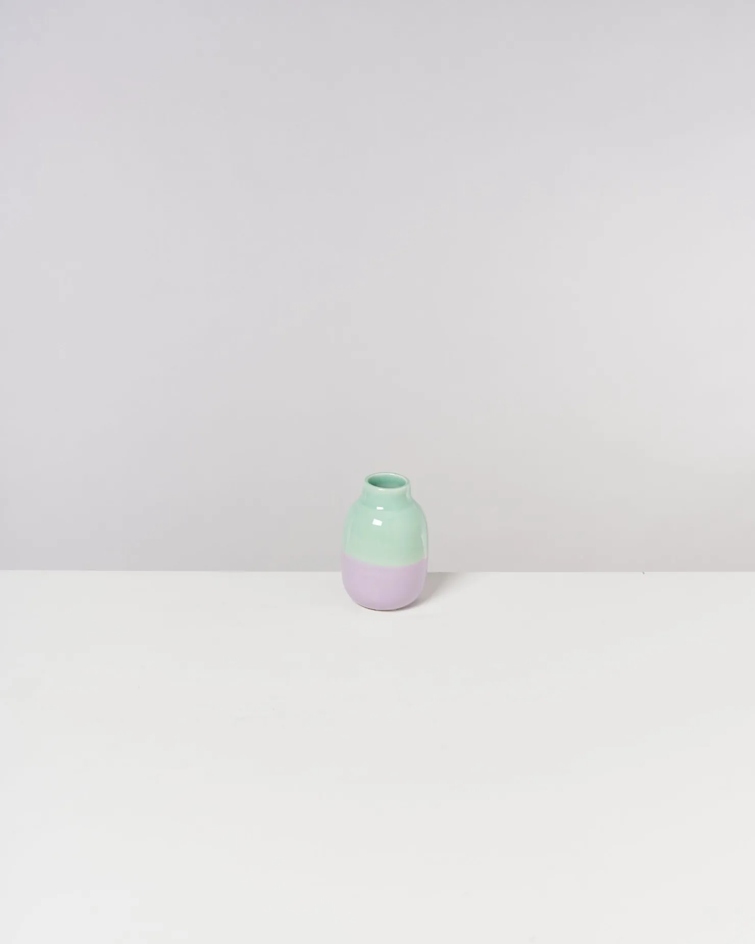 nuno_vase_s__lilac_mint_2.webp Motel a Miio Kleine Vasen^Nuno Vase S - Lilac Mint pastellmint lila