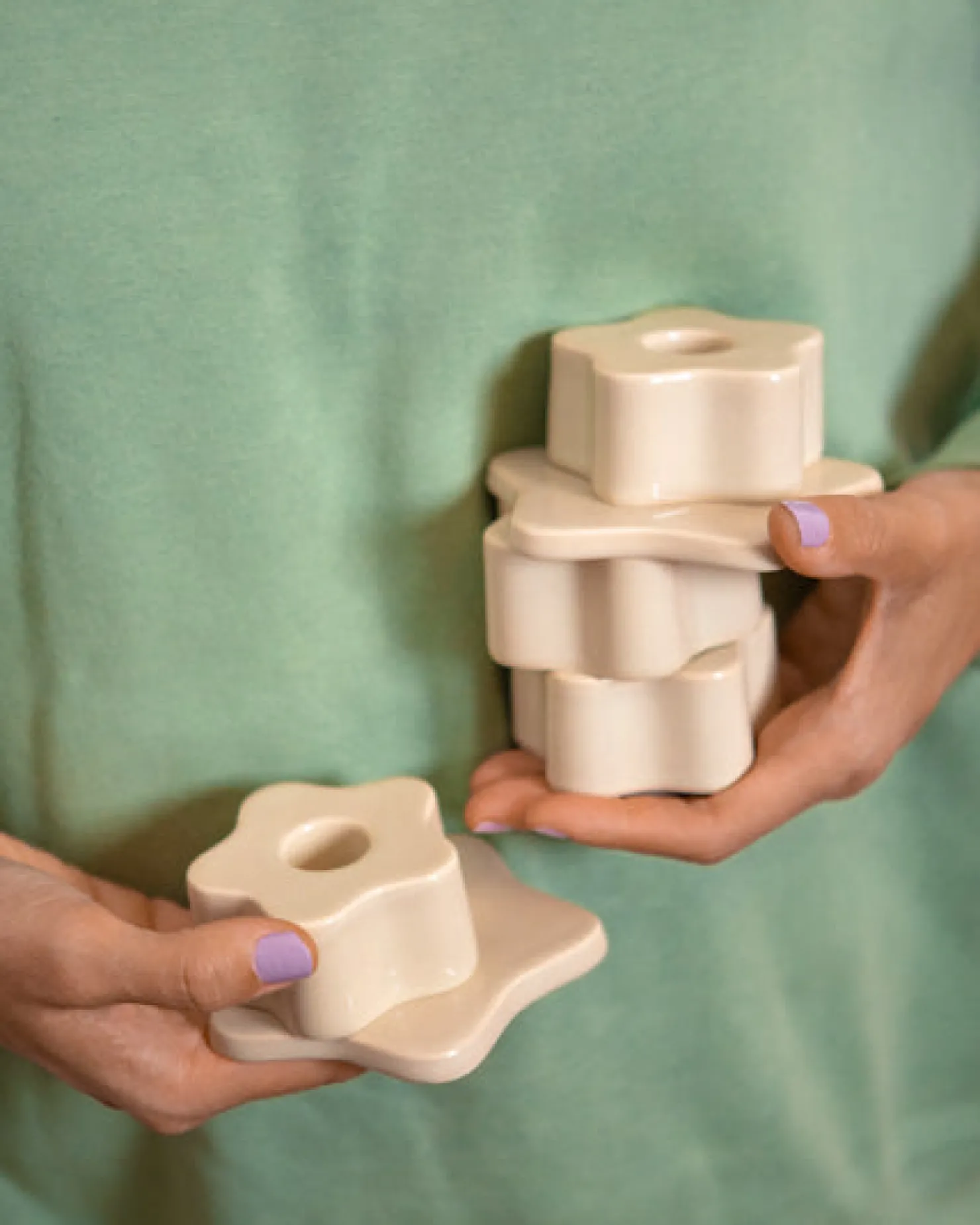 seia__candle_holder_beige_10.webp Motel a Miio Kerzen Und Kerzenständer^Seia - Candle Holder beige