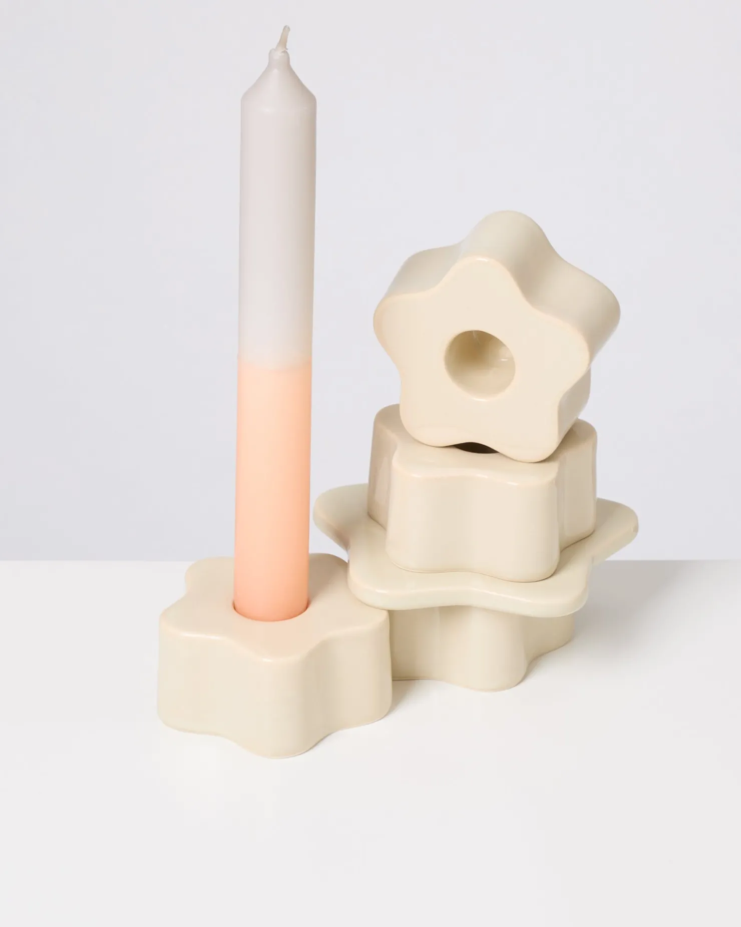 seia__candle_holder_beige_12.webp Motel a Miio Kerzen Und Kerzenständer^Seia - Candle Holder beige