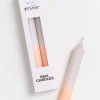 Motel a Miio Kerzen Und Kerzenständer^Seia - Set Of 2 Stick Candles Dip Dye peach sand