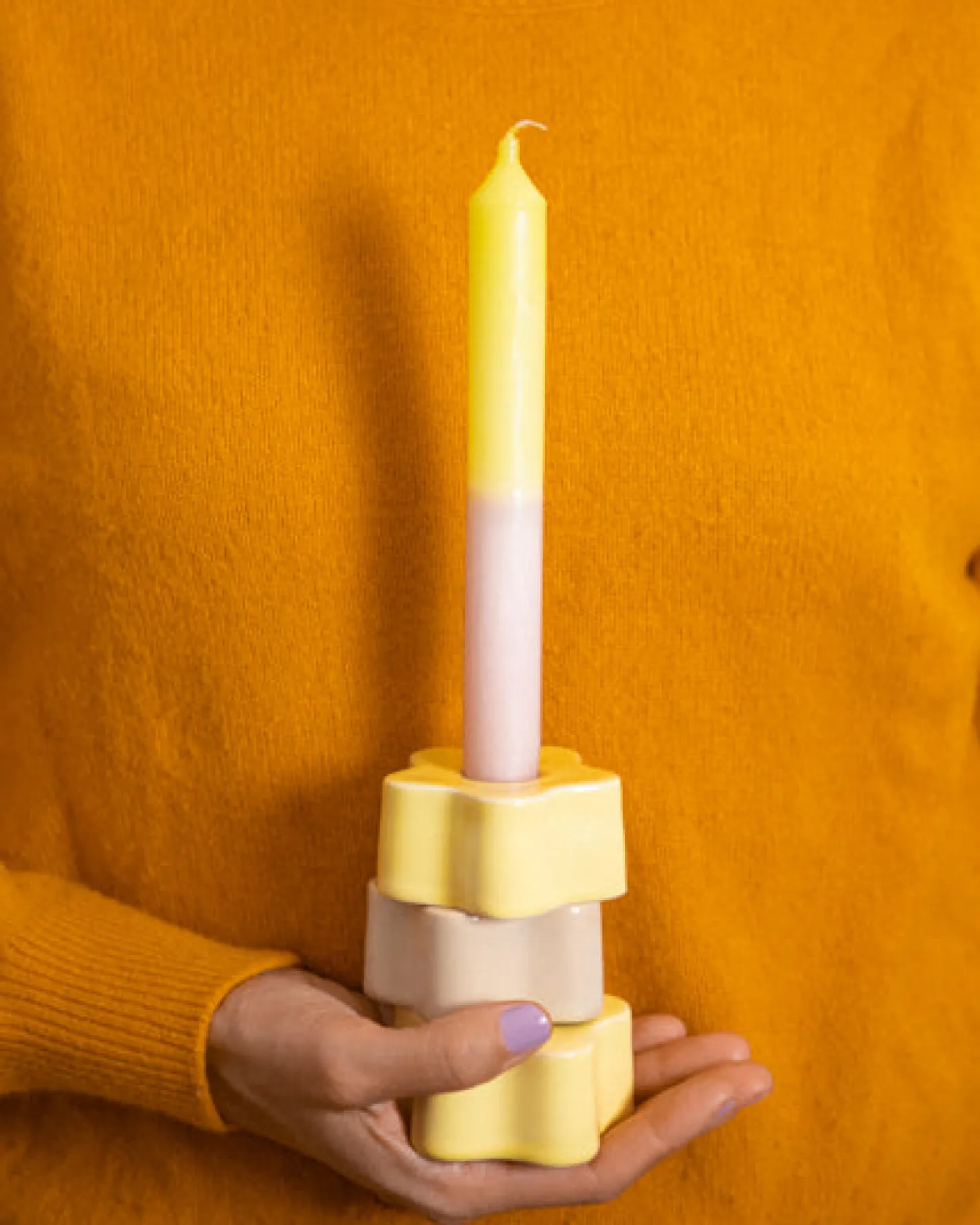 seia__set_of__stick_candles_dip_dye_pink_lime_8.webp Motel a Miio Kerzen Und Kerzenständer^Seia - Set Of 2 Stick Candles Dip Dye Pink Lime rosa lime