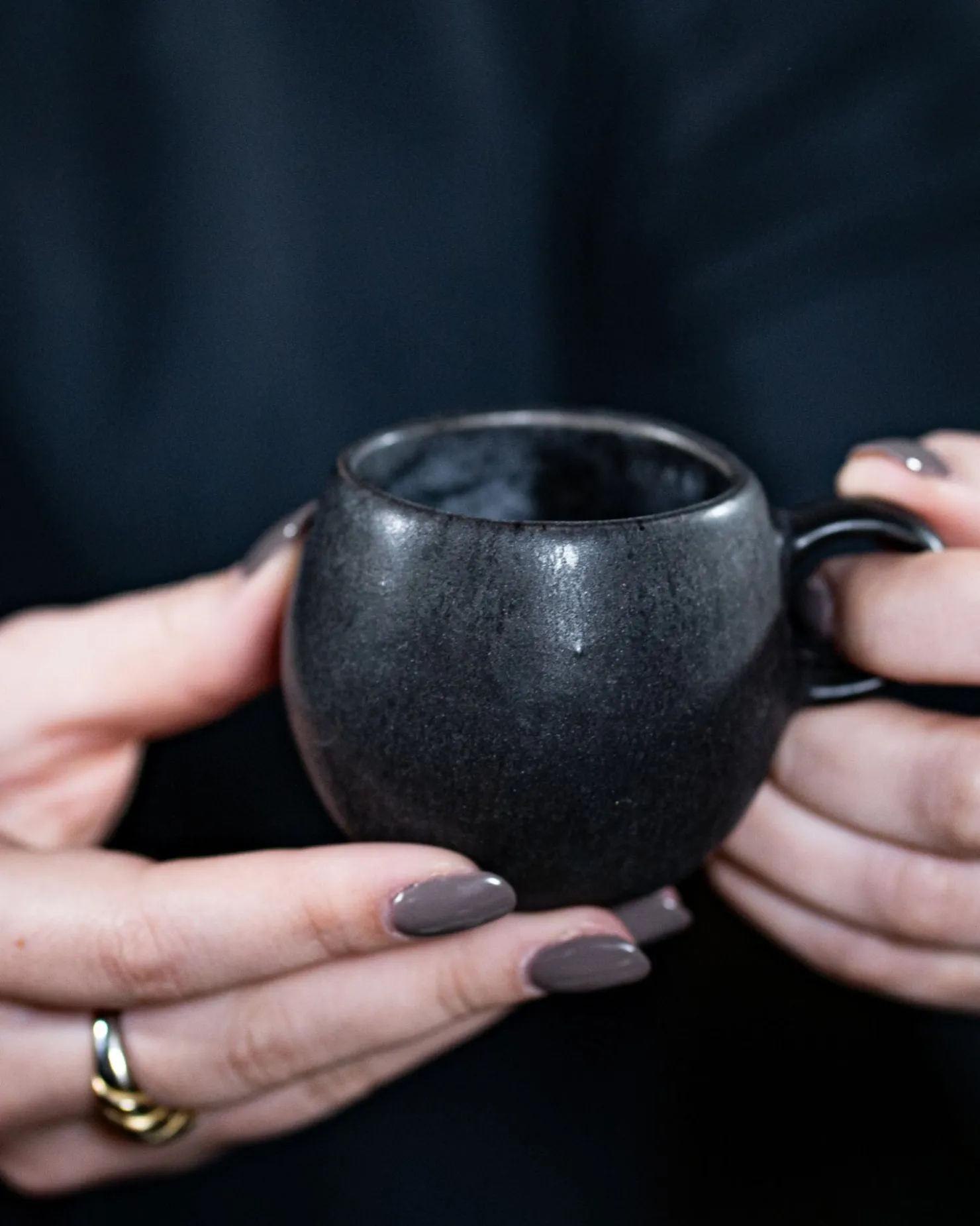 Motel a Miio Kleine Tassen^Sintra - Mug Small Black schwarz