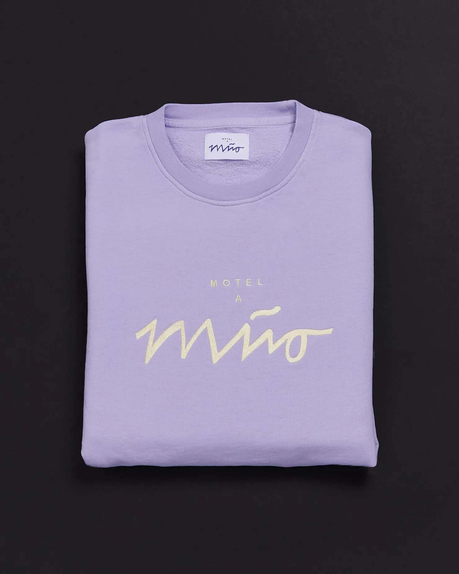 Motel a Miio Sweatshirts^Sweatshirt Men Lavender Yellow lavendel gelb