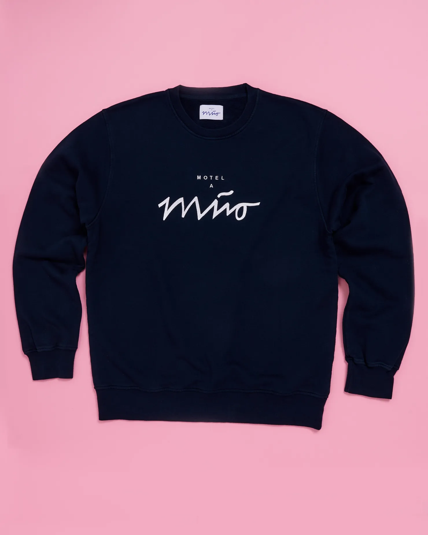 Motel a Miio Sweatshirts^Sweatshirt Men Navy White navy weiß