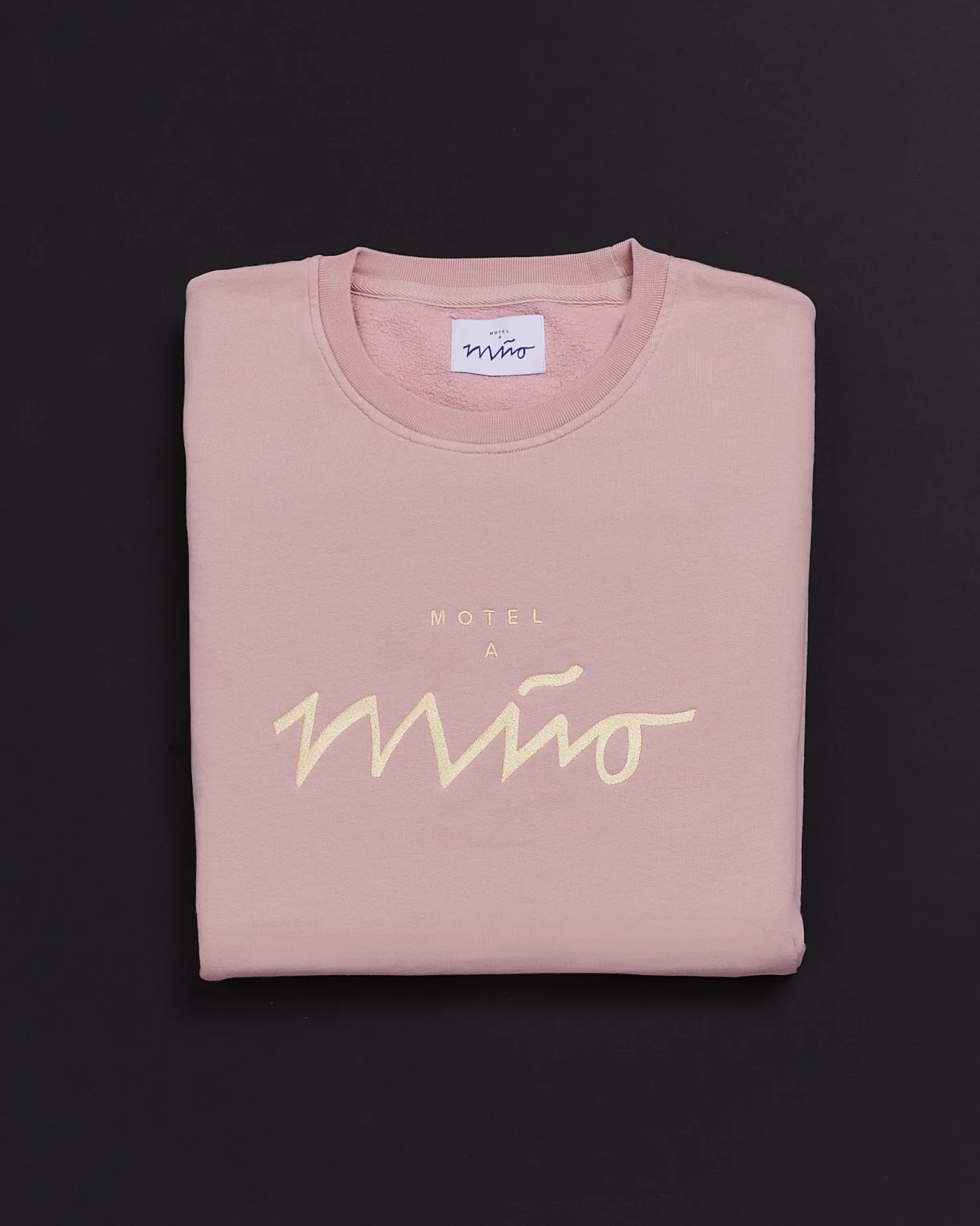 Motel a Miio Sweatshirts^Sweatshirt Men Rose Yellow rosé gelb