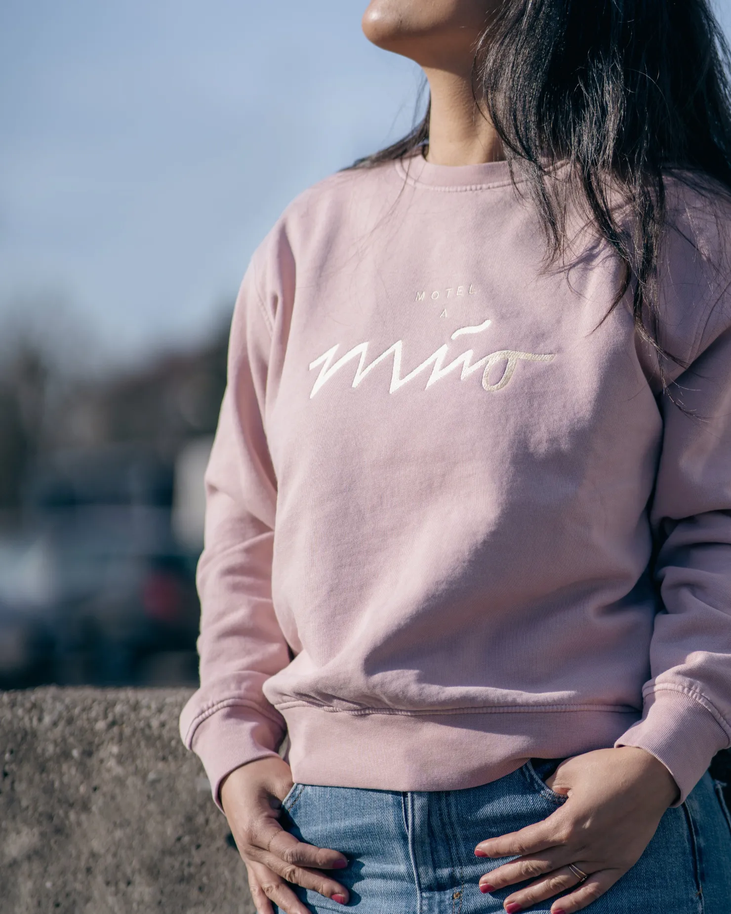 Motel a Miio Sweatshirts^Sweatshirt Women Rose Yellow rosé gelb