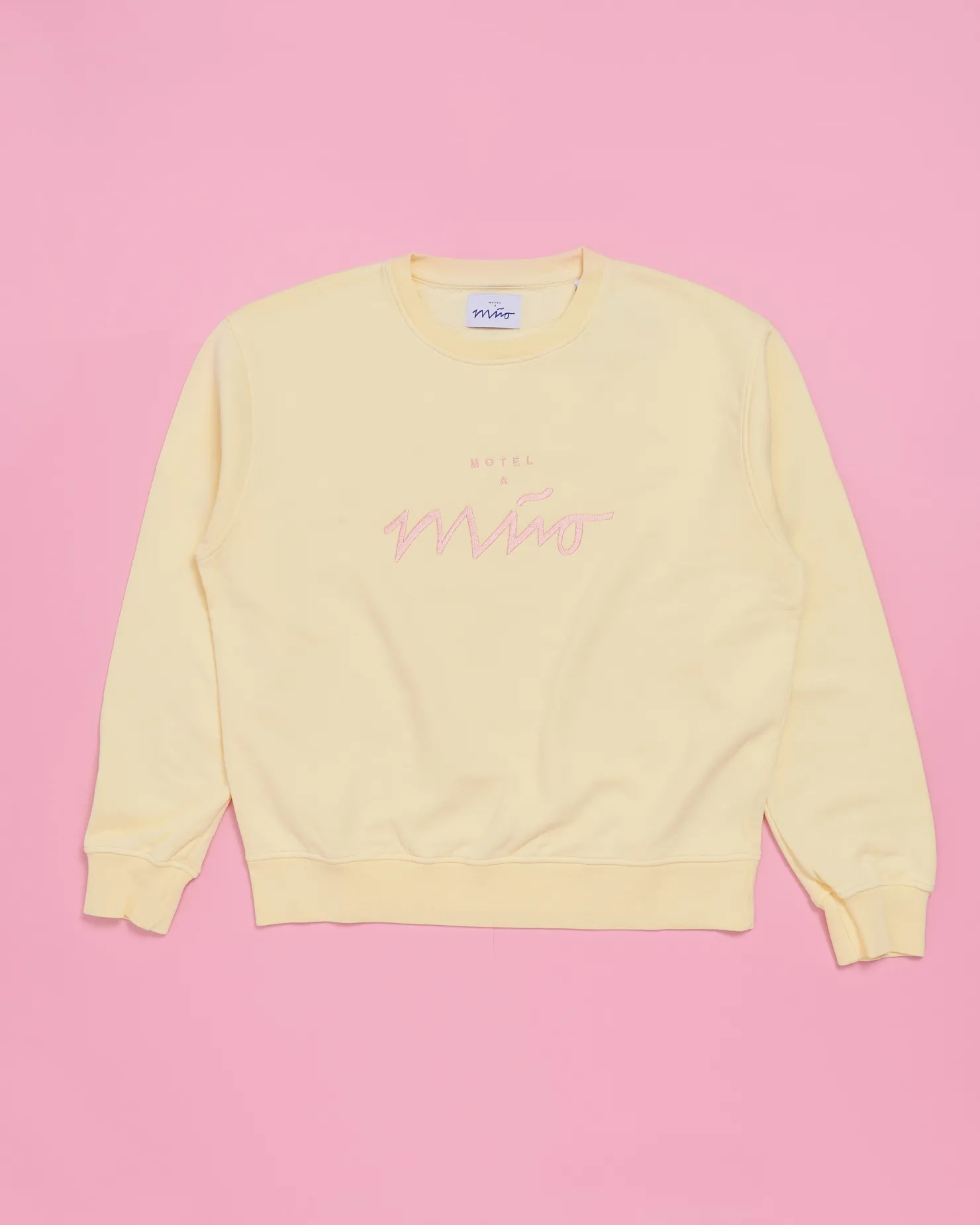 Motel a Miio Sweatshirts^Sweatshirt Women Yellow Rose gelb rosé